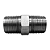 Adaptador Hidráulico 1/2" NPT x 1/2" NPT Macho Alta Pressão - Imagem 9