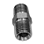 Adaptador Hidráulico 1/2" NPT x 1/2" NPT Macho Alta Pressão - Imagem 8