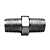 Adaptador Hidráulico 1/4" NPT x 1/4" NPT Macho Alta Pressão - Imagem 9