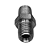 Adaptador Hidráulico 1/4" NPT x 1/4" NPT Macho Alta Pressão - Imagem 8