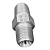 Adaptador Macho Rosca NPT 1/8" x 1/8" Metálico Alta Pressão - Imagem 6