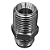 Adaptador Hidráulico 3/4 JIC x 1/2 NPT Alta Resistência - Imagem 1