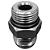 Adaptador Hidráulico 3/4 JIC x 3/4 ORING Macho Alta Pressão - Imagem 4