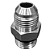 Adaptador Hidráulico 3/4 JIC x 3/4 ORING Macho Alta Pressão - Imagem 9
