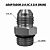 Adaptador Hidráulico 3/4 JIC x 3/4 ORING Macho Alta Pressão - Imagem 2
