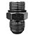 Adaptador Hidráulico 3/4 JIC x 3/4 ORING Macho Alta Pressão - Imagem 3