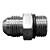 Adaptador Hidráulico 3/4 JIC x 3/4 ORING Macho Alta Pressão - Imagem 10