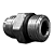 Adaptador Hidráulico 3/4 JIC x 3/4 ORING Macho Alta Pressão - Imagem 8