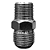 Adaptador Hidráulico 3/4" JIC x 3/8" NPT Macho Alta Pressão - Imagem 4