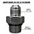 Adaptador Hidráulico 3/4" JIC x 7/8" ORING Alta Pressão - Imagem 2
