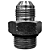 Adaptador Hidráulico 3/4" JIC x 7/8" ORING Alta Pressão - Imagem 6