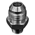 Adaptador Hidráulico 3/4" JIC x 9/16" ORING Alta Pressão - Imagem 8