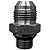 Adaptador Hidráulico 3/4" JIC x 9/16" ORING Alta Pressão - Imagem 3