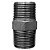 Adaptador Hidráulico 3/4" NPT x 3/4" NPT Macho Alta Pressão - Imagem 3