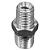 Adaptador Hidráulico 3/8" NPT x 1/4" NPT Macho Alta Pressão - Imagem 1