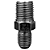 Adaptador Hidráulico 7/16" JIC x 1/4" NPT Macho Alta Pressão - Imagem 3