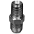 Adaptador Hidráulico 7/16" JIC x 1/8" NPT Macho Alta Pressão - Imagem 7