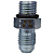 Adaptador Hidráulico 7/16" JIC x 7/16" ORING Macho Alta Pressão - Imagem 6