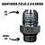 Adaptador Hidráulico 7/8 JIC x 3/4 ORING Macho Alta Pressão - Imagem 2
