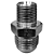 Adaptador Hidráulico Macho 7/8" JIC x 3/8" NPT Alta Pressão - Imagem 7