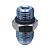 Adaptador Hidráulico 9/16 JIC x 1/2 ORING Macho Alta Pressão - Imagem 8