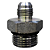 Adaptador Hidráulico 9/16 JIC x 7/8 ORING Macho Alta Pressão - Imagem 1