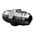 Adaptador Hidráulico 9/16" JIC x 9/16" JIC Alta Pressão - Imagem 7