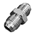 Adaptador Hidráulico 9/16" JIC x 9/16" JIC Alta Pressão - Imagem 10