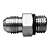 Adaptador Hidráulico 9/16 JIC x 9/16 ORING Alta Pressão - Imagem 7