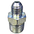 Adaptador Hidráulico 9/16" JIC x 1/2" NPT Macho Alta Pressão - Imagem 10