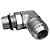Adaptador Hidráulico 90° 1.1/16" JIC x 7/8" ORing Orientável - Imagem 10