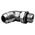 Adaptador Hidráulico 90° 7/8" JIC x 3/4" ORING - Orientável - Imagem 7
