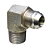 Adaptador 90° 1.1/16" JIC Macho x 1" NPT Macho Hidráulico - Imagem 4
