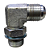 Adaptador 90° 1.1/16" JIC Macho x 1.1/16" Oring - Orientável - Imagem 9