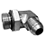 Adaptador Hidráulico 90° JIC Macho 1.1/16" x ORING 1.5/16" - Imagem 9