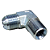 Adaptador Hidráulico 90° 3/4" JIC Macho x 3/8" NPT Macho - Imagem 4