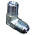 Adaptador Hidráulico 90° 3/4" JIC Macho x 3/8" NPT Macho - Imagem 6