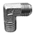 Adaptador Hidráulico 90° 7/8" JIC Macho x 1/2" NPT Macho - Imagem 9