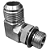 Adaptador 90° 1.5/16" JIC x 1.1/16" Oring - Orientável - Imagem 4