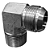 Adaptador Hidráulico 90° 1.5/8" JIC x 1.1/4" NPT Aço Carbono - Imagem 8