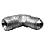 Adaptador Hidráulico 90° 1/2" JIC Macho x 1/4" NPT Macho - Imagem 1
