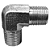 Adaptador Hidráulico 90° 1/2" NPT x 1/2" NPT Alta Pressão - Imagem 5