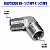 Adaptador Hidráulico 90° 1/2" NPT x 1/2" NPT Alta Pressão - Imagem 2