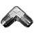 Adaptador Hidráulico 90° 3/4" JIC x 3/4" JIC Alta Pressão - Imagem 3