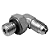 Adaptador Hidráulico 90° 7/16" JIC x 7/16" ORING Orientável - Imagem 10