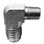 Adaptador Hidráulico 90° 7/8" JIC x 3/8" NPT Alta Pressão - Imagem 9