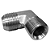 Adaptador Hidráulico 90° 1.1/16 JIC x 3/4 NPT Alta Pressão - Imagem 6