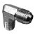 Adaptador Hidráulico 90° 9/16" JIC x 1/4" NPT Alta Pressão - Imagem 4