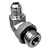Adaptador Hidráulico 90° 9/16 JIC x 3/4 ORING - Orientável - Imagem 5