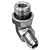 Adaptador Hidráulico 90° 9/16 JIC x 3/4 ORING - Orientável - Imagem 4